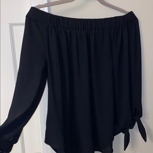 Off the shoulder blouse